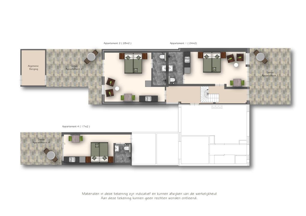 Studio'S Westkapelle Willebrordstraat 13 Dış mekan fotoğraf